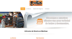 Desktop Screenshot of libreriavillas.com