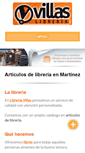 Mobile Screenshot of libreriavillas.com